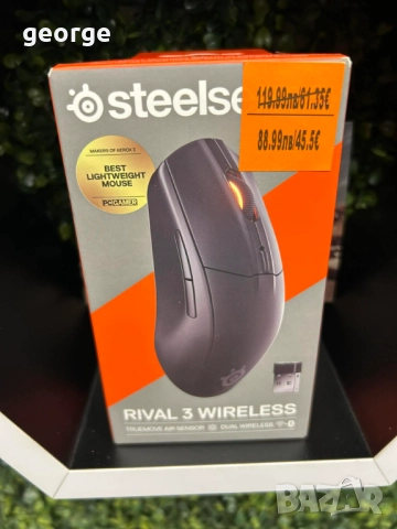 Гейминг мишка Steelseries Rival 3 - нова