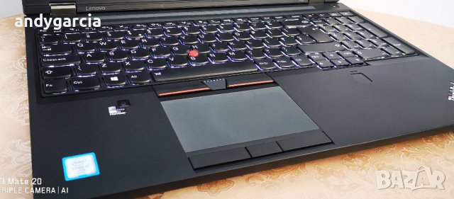  Lenovo ThinkPad P51/Core i7-7700HQ/16GB RAM/256GB SSD/NVIDIA Quadro M1200 4GB/15.6 FHD IPS, снимка 10 - Лаптопи за работа - 39354230