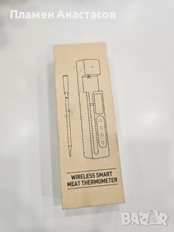 JX-368 Безжичен Bluetooth Термометър за Месо и BBQ – Дигитална Сонда за Фурна, Грил и Барбекю, снимка 9 - Други - 52429142