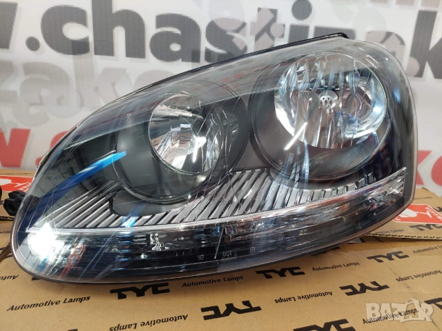 Фарове за VW GOLF 5 - черни, снимка 3 - Части - 52476033