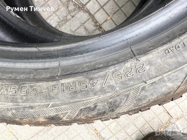 4бр зимни гуми 225-45-18, снимка 9 - Гуми и джанти - 51846843