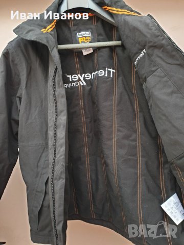 Работно , Водоустойчиво ватирано бомбър яке Timberland PRO 105  размер М, снимка 6 - Якета - 38983503