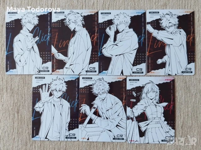 bilibili Link Click anime карти, снимка 2 - Колекции - 51472918