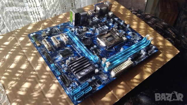 Дънна платка Gigabyte GA-H61M-D2-B3 Socket LGA1155, снимка 8 - Дънни платки - 50912592