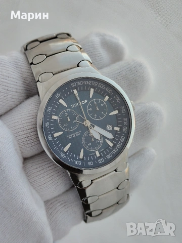 Sector Chronograph Swiss Made, снимка 9 - Мъжки - 53697237