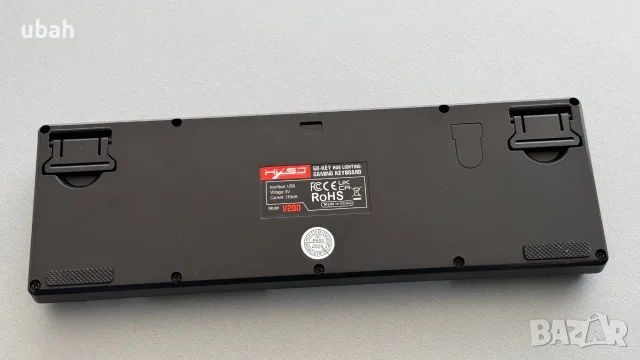 HXSJ Геймърски RGB комплект - клавиатура V200 и безжична мишка T66, снимка 3 - Клавиатури и мишки - 56097203