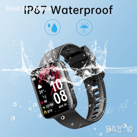 Smart Часовник Kuizil сензорен екран,монитор за сърдечен ритъм,22 спортни режима,водоустойчив, снимка 3 - Смарт гривни - 40883469