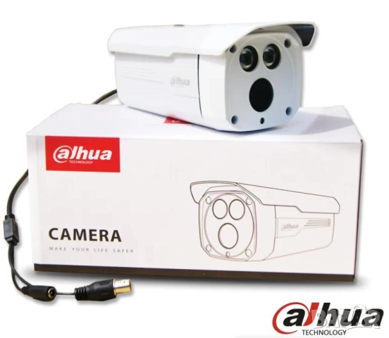 Dahua HDCVI DH-HFW-1000D IP67 Водоустойчива Далекобойна Охранителна Камера IR 80 Метра Нощно Виждане, снимка 6 - HD камери - 52293688
