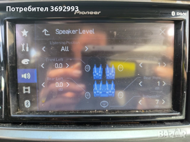 Мултимедия Pioneer MVH-A219BT, снимка 4 - Аудиосистеми - 53719161