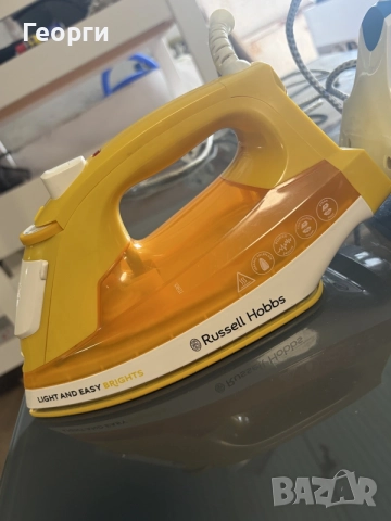 2 парни ютии Russell Hobbs 2400W – Supreme Steam и Light & Easy, снимка 4 - Ютии - 55875541