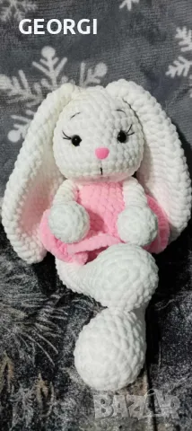 Мама Зайка амигоруми , снимка 2 - Плюшени играчки - 48804169