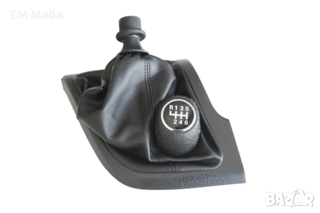 Топка кожена за скоростен лост 6 скорости с маншон за FIAT Ducato PEUGEOT Boxer CITROEN Jumper 2006+, снимка 2 - Аксесоари и консумативи - 50455613