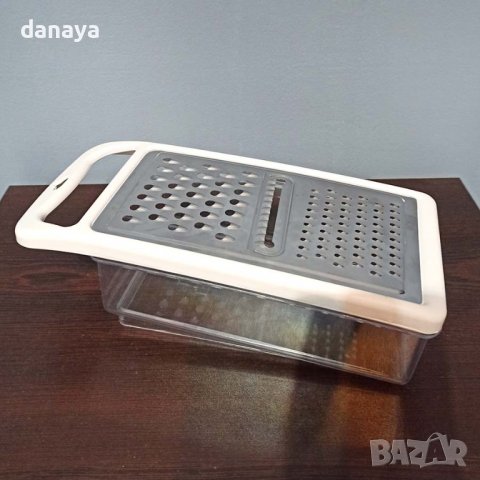 3414 Кухненско ренде за зеленчуци с контейнер за ситно и едро настъргване