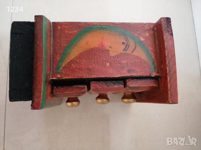 Дървена кутия 15 х 9.5 h 17.5 см. , снимка 4 - Други стоки за дома - 40596059