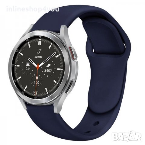 Силиконова Каишка за Huawei Watch GT3 GT2 42мм Samsung Watch 4 Active, снимка 10 - Смарт гривни - 35926086