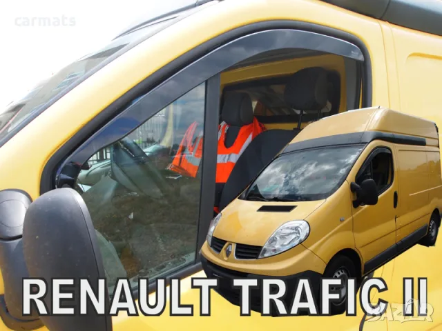 Ветробрани HEKO за Renault Trafic (2001-2014) - (Плюс фикс. прозорец)