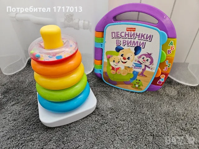 Fisher price - музикална книга 