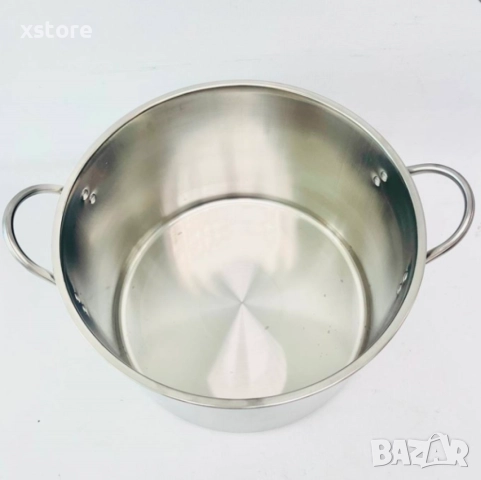 Тенджери от неръждаема стомана, 4 броя , снимка 5 - Съдове за готвене - 52695769