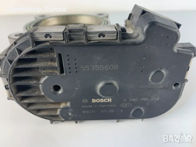 Дросел за Опел Инсигниа Opel Instignia А (08-17)г. 1.6T 180 к.с. 0280750238, снимка 2 - Части - 49086902