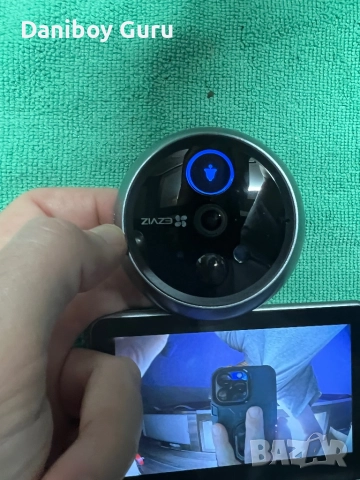 Wi Fi Смарт видео звънец Ezviz CP4, Двупосочно видео, Full HD,  шпионка. App, снимка 12 - Други - 52491033