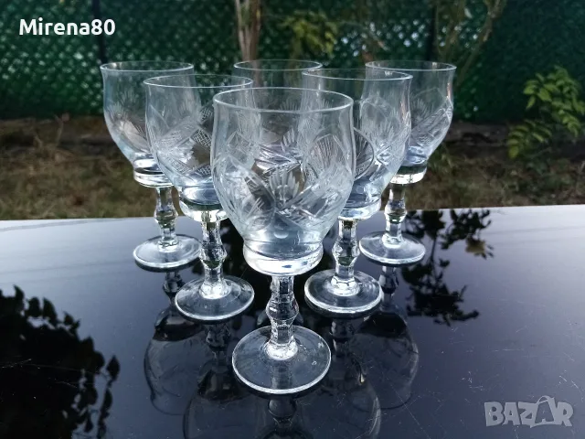 Кристален сервиз за ликьор / ракия 
