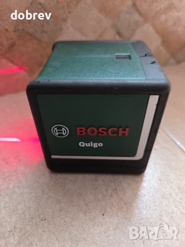 Лазерен нивелир BOSCH QUIGO GREEN , снимка 3 - Измервателни инструменти - 51272665