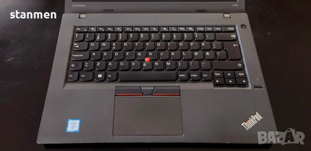 Продавам лаптоп Lenovo ThinkPad L460/IPSматFullHDсКам/4х2.4GhzТhr/8gbDDR4/SSD256gb/4чБат/Профилактир, снимка 6 - Лаптопи за работа - 53201230