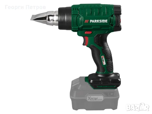 Нов Акумулаторен пистолет за горещ въздух Parkside 20V, снимка 10 - Други инструменти - 48175542