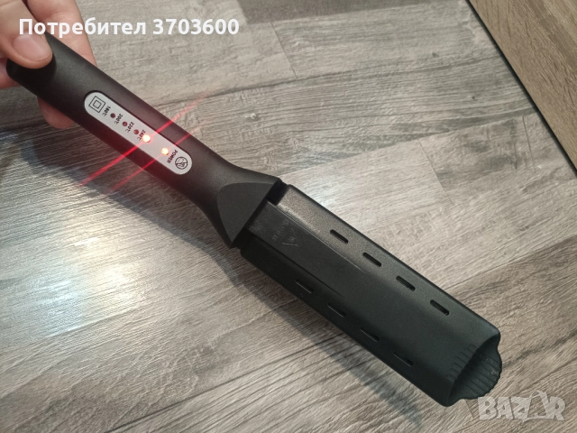 Керамична преса за изправяне на коса TOURMALINE, снимка 4 - Преси за коса - 52920092