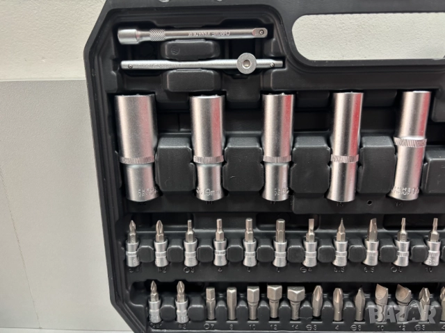 НОВ! Професионален комплект/Гедоре TOOLS 108 Части, снимка 6 - Гедорета - 52802780