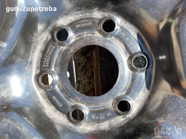 18 резервна джанта патерица 6х139,7 Dodge Ram 1500 гума 245/70R18, снимка 4 - Гуми и джанти - 51527679
