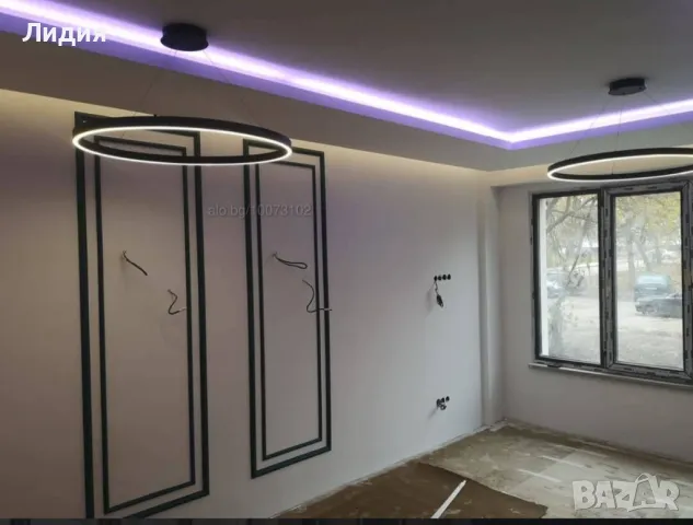 Вътрешни ремонти - боядисване, шпакловка, картон, мазилки и др, снимка 2 - Бояджийски услуги - 49196665