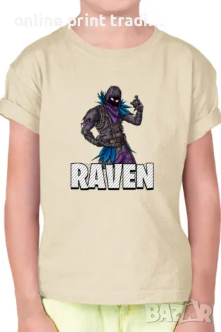 Детска тениска Фортнайт Fortnite Raven 02, снимка 16 - Детски тениски и потници - 48524305