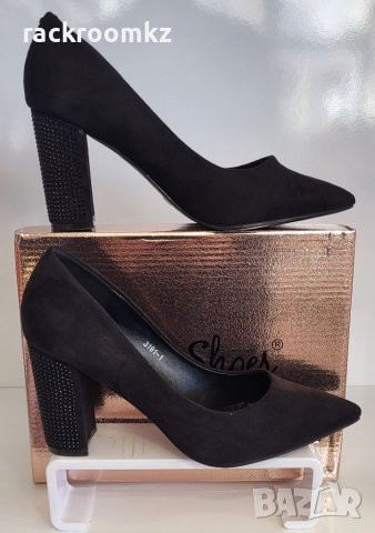Елегантни дамски обувки на висок ток модел: 3191-1 black