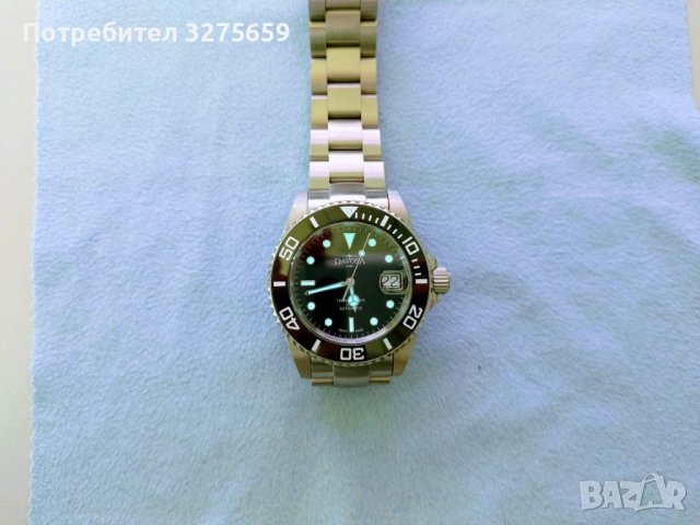 Часовник Davosa Ternos Diver Ceramic, снимка 8 - Мъжки - 52585383