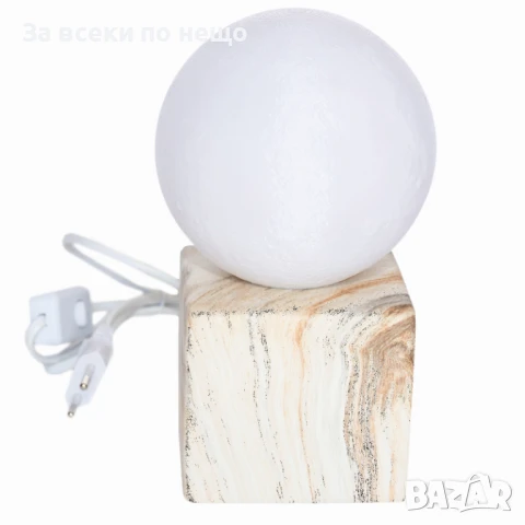 Настолна LED лампа, 3 цвята с квадратна основа Код P844, снимка 3 - Настолни лампи - 50834891