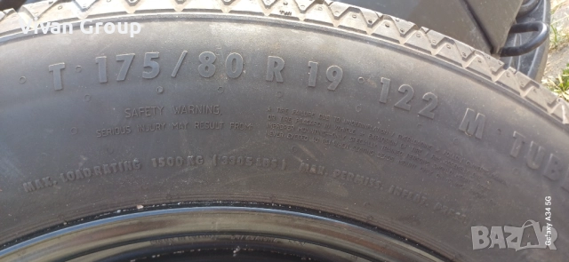 19 цола резервна гума Land Rover& Jaguar, снимка 4 - Гуми и джанти - 51565469