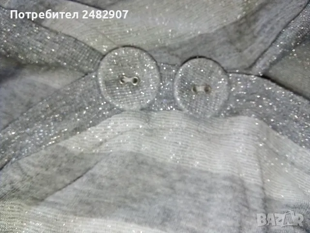 Дамска блуза с блестящ ефект, снимка 9 - Тениски - 49209368