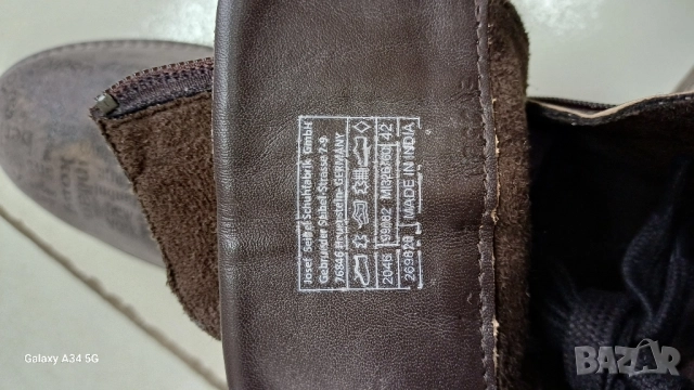 41-42 размер,боти от естествена кожа на Josef Siebel, снимка 3 - Дамски боти - 51680070