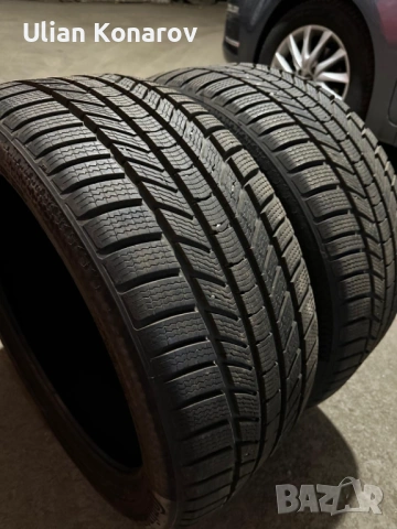 2 бр. зимни гуми Continental 245/40/18, снимка 2 - Гуми и джанти - 53835056