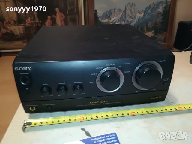 SONY TA-EX7 AMPLIFIER-MADE IN JAPAN 0506231435, снимка 10 - Ресийвъри, усилватели, смесителни пултове - 40975838