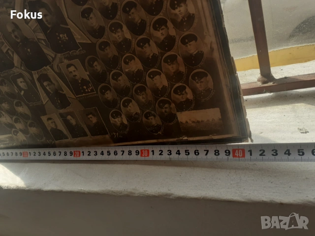 Стара царска военна голяма снимка дебел картон, снимка 7 - Антикварни и старинни предмети - 53281634