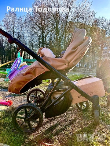 Бебешка количка 2в1, снимка 3 - За бебешки колички - 52770381