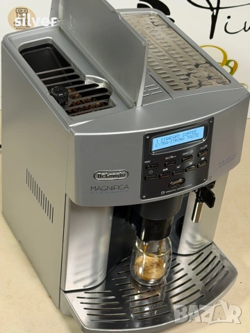 Кафемашина кафе автомат delonghi ELEGANCE с гаранция, снимка 3 - Кафемашини - 53579047