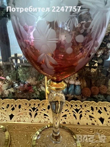 Колекционерски кристални чаши , снимка 4 - Чаши - 51094977