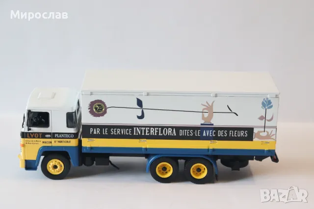 1:43 IXO SCANIA 140 КАМИОН КОЛИЧКА ИГРАЧКА МОДЕЛ