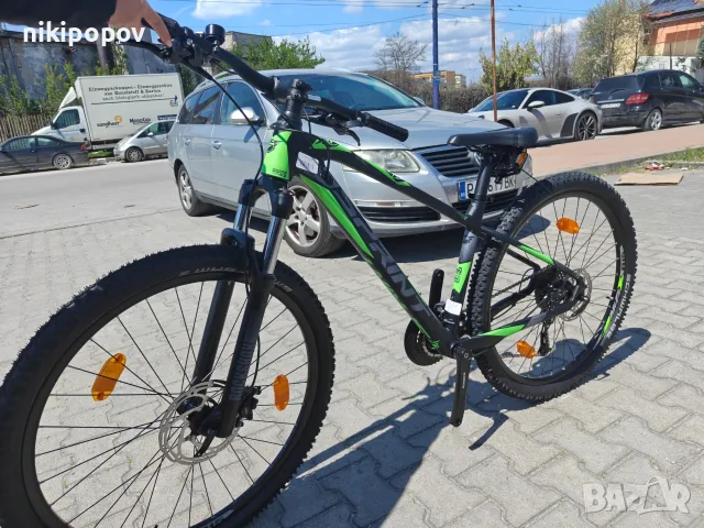Промо велосипед 27.5" Sprint APOLON черен/зелен, снимка 7 - Велосипеди - 56070691