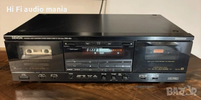 Продавам Двукасетен реверсен дек Denon DRW-850