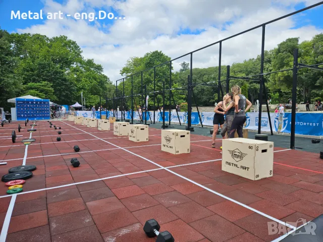 Фитнес Кутия Jump Box 50×60×70 см , снимка 4 - Фитнес уреди - 49409624