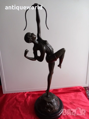 Pierre Le Faguays,Бронзова Скулптура, Богиня Диана